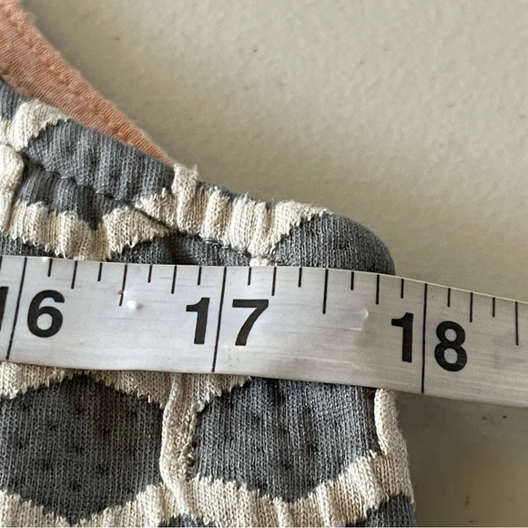 Pixley Eileen Honeycomb Stitch Fix Top tank gray off white size M - Picture 5 of 9